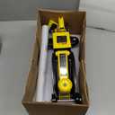 VEVOR Low Profile Floor Jack 2 Ton (4400 lbs), Heavy Duty Iron Hydraulic Racing Floor Jack, Hydraulic Car Jack, Single Piston Quick Lift Pump, 4.9"-13.2" Height Lifting Range (Yellow)