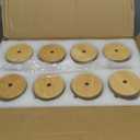 8Pcs Glass Cups with Lids and Straws - 16oz Can Shaped Drinking Glasses Set, Iced Coffee Cup, Beer Glasses Tumbler for Juice, Soda , Smoothie, Boba Tea, Whiskey, Cocktail