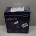 SHARDOR 3 in 1 Single Serve Coffee Maker for K Cup & Ground Coffee & Teas, Pod Coffee machine, 614oz Brew Sizes, 40oz Detachable Water Reservoir, Descale Settings, Black