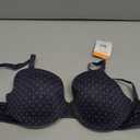 Warner's Women's Tailored Underwire Bra (34C, Gunmetal Gray Geo Print)