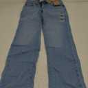 Levi's Women's 724 High Rise Straight Jeans, (New) Medium Indigo Worn in, 27 Short