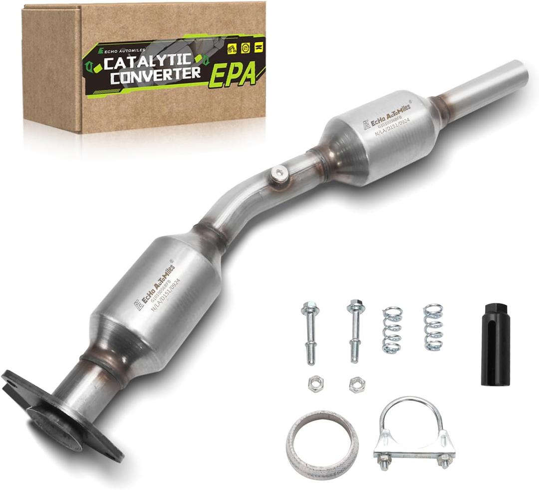 Catalytic Converter Compatible with Toyota Corolla/Matrix/Pontiac Vibe 2003 2004 2005 2006 2007 2008 1.8L L4 Catalytic Convertor W/Gasket EPA Compliant 53717