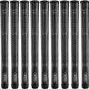 Winn Grips 72DT-JBK Dri-Tac 2.0 series Advance Polymer Technology, 13 Piece Golf Grip Bundle-Oversize (+1/18""), Jet Black-Gray