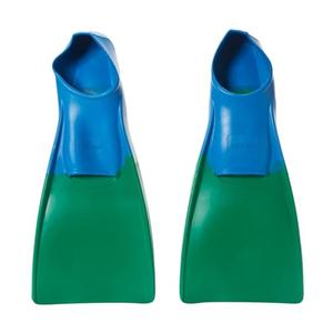 Sporti Adult-Kids Short Swim Fins, Floating Fin for Swimming & Snorkeling, Swim Flippers for Training - GreenBlue - M 11-12 / W 12-13 Sporti Adult-Kids Short Swim Fins, Floating Fin for Swimming & Snorkeling, Swim Flippers for Training - GreenBlue - M 11-12 / W 12-13