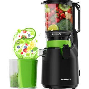 Ecoself Cold Press Juicer,Ecoself Juicer Machines, 5.3“ Extra Large Feed Chute