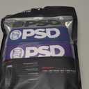 PSD Underwear Mens Boxer Briefs - 3 Pack Boxer Briefs, Mid Length, Soft & Breathable Boxer Briefs for Men