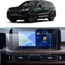 2PCS Car Screen Protector for 2025 Lincoln Aviator Premiere/Reserve/Black Label Accessories Navigation Nano Touchscreen Protector Film HD Clear Bubble Free 12.3''