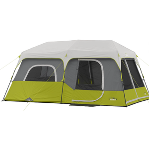 Core 9 Person Instant Cabin Tent - 14' x 9', Green (40008)
