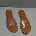 Shoe Land Flat Sandals for Women – Slip-On Slides with Cushioned Footbed | Comfortable Dressy & Casual Open Toe Summer Sandals for Beach, Travel & Everyday Wear 11