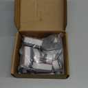 Hibbent 10 Pieces Toilet Seat Bumpers, Universal Buffer Toilet Lid Rubber Bumpers Each One with 2 Thickness TPE Pads(2 Heights) Strong Adhesive Bidet Bumpers Used for Home, Hotel, Hospital (Gray)