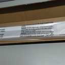 LazBlinds Cordless Cellular Shades, No Tools No Drill Blackout Honeycomb Shades Pleated Blinds for Windows, 36" W x 64" H, Silver White
