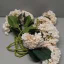 PARTY JOY Artificial Hydrangea Silk Flowers Bouquet Faux Hydrangea Stems for Wedding Centerpieces Home Decor (Champagne,12pcs)