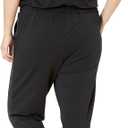 Amazon Essentials Women's Studio Terry Stretchy Jumpsuit for Exercise (Available in Plus Size) (Black)