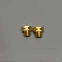 3/4 GHT Female x 1/2 NPT Male Connector, GHT to NPT Adapter Brass Fitting, Garden Hose Adapter, Industrial Metal Brass Garden Hose to Pipe Fittings Connect (2 Pack)