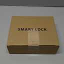 Fingerprint Door Lock Touchscreen Smart Biometric Door Lock Keyless Entry Front Door Knob with 50 Fingerprints, 100 Codes,Keypad Suitable for Home,Hotel,Office,Indoor Door Silver (196-Sliver)