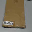 Retisee 1 Set Christmas Gingerbread House Decorations Foldable Christmas Gingerbreads House with LED Light and 2 Pcs Tree Xmas Village Home Cabinet Decor Gift for Party(Neutral Houses,Black,White)