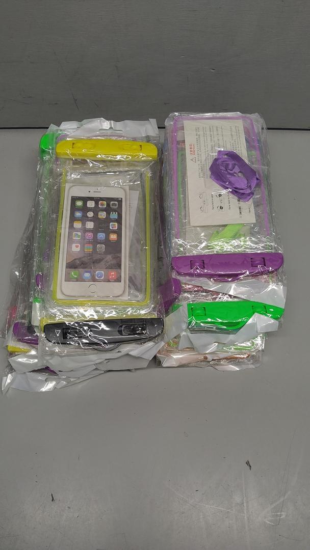 Phone Cases Multiple Colors Waterproof, 50 Pack