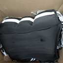 Adjustable Weighted Vest for Women - 04-10lb/11-20lb/20-32lb Vest with 6 Ironsand Weights for Strength Training,Body Weight Vest Exercise Set for Running, Walking and Home Workouts (Black)