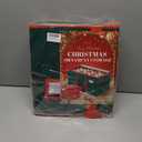 Christmas Ornament Storage Box with Adjustable Dividers Green Ornament Storage Container with 8 Tray 128 Individual Compartments Large Christmas Ornament Storage for Christmas Decorations