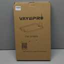 Vayepro Stove Top Flat Griddle, 17 Inch 2 Burner Griddle Pan for Stove Top Grill, Aluminum Pancake pan, Non-Stick Charcoal Grill For Outdoor/Camping (16.9" x 10.2" x 1")