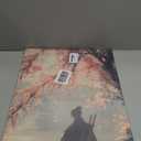 Japanese Sakura Samurai Canvas Wall Art Traditional Bushido Wall Decor Picture Asian Japanese style Cherry Blossoms Warrior Poster Print for Living Room Bedroom 16x24in Ready To Hang