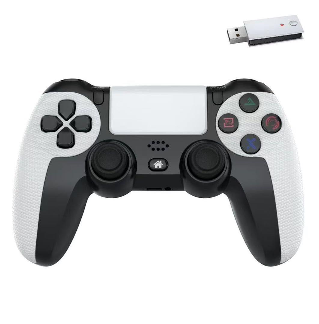 PEKEA Controller for Playstation 5,Compatible with PS5/PS4/Android/IOS, Wireless Gaming Controller with adjustable turbo, Remap functions.Hall Effect 2.4G, adapter, Play PS5 Games.