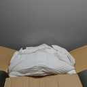 David's Home Waffle Weave Comforter Set 3PCS California King Size, Soft Breathable Lightweight Skin-Friendly Warm for All Season, Elegant Aesthetic Home Decor Bedding Set with Pillow Shams, White