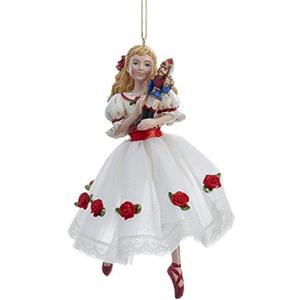 Kurt Adler 6" Resin Clara Christmas Ornament