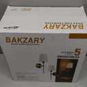 Battery Operated Wall Sconce Set of 2, Rechargeable Wall Lights with 2 * 52000mAh Magnetic Battery Bulbs, 18 RGB Colors, Dimmable Wireless Sconces for Bedroom Living Room Hallway (Black)