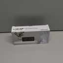 Peakeep Battery Operated Digital Clock, Alarm Clock for Bedrooms - Cordless Large Big Numbers 4 Dimmers for Seniors, Adjustable Volume Loud Alarm Clock for Heavy Sleepers Adults (Red Digits)