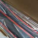 Hoolcar for 4Runner Matte Black Tailgate Door Window Pillar Posts Trim Fit for 2010-2023 4Runner Back Rear Door Glass Molding Panel Cover Trim Exterior Accessories