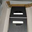 Foldable Toilet Stool, 7 Inch Poop Stool for Bathroom, Bamboo Toilet Stool Squat Adult, Collapsible Squatting Potty Stool with Non-Slip Strip - Improve Squatting Posture and Comfort, Black