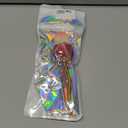 DANNEASY 1pc Nail Art Dust Powder Remover Cleaner Brush Rose Shape Long Handle Nail Art Brush for Nail Trimming Cleaning Makeup Brush Tools