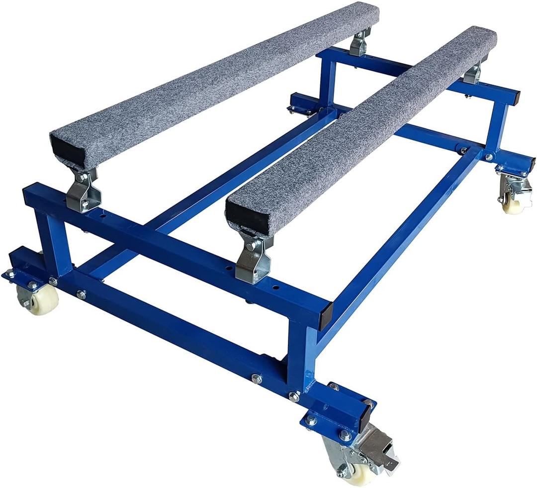 Watercraft PWC Dolly Jet Ski Stand Cart Boat Cradle Waverunner Trailer Trolley, Blue