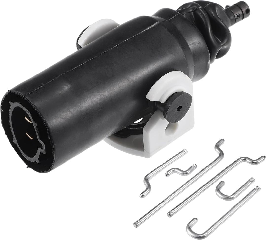 X AUTOHAUX Replacement Front Rear Side Power Door Lock Actuator Motor for Ford F-150 F-250 F-350 1989-1991 for Ford for Ranger 1988-1992 Door Latch Actuator Assembly Replace Black 1 Set