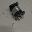 DC Power Solenoid 586-317111 Compatible with White-Rodgers, Compatible with EZGO Golf Cart 1989-up, 36V, Amps 200 6C027