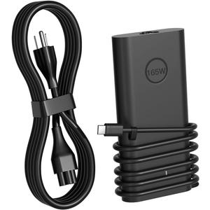 165W GAN USB C Charger Compatible with Dell Precision 5690 5680 3581 3580 XPS 17 9720 9730 Latitude 7640 7340 5540 5440 Inspiron-14 16 Plus 7640 7430 Pro Rugged Laptop DA165PM210