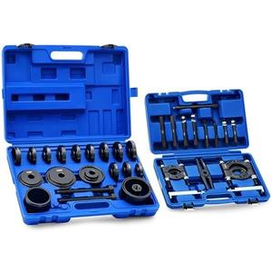 Orion Motor Tech 38pc 2-in-1 Bearing Press Kit, Front Wheel Bearing Removal Kit with Sliding Screws Sleeves, 5 T Wheel Bearing Separator Puller Set with 2" & 3" Jaws, Bearing Puller Tool Set with Case