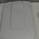 Knape & Vogt QT20LB-PT Trash Can Lid, 1.31-Inch by 14.5-Inch by 7.44-Inch