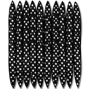Bememo 40 Pieces Soft Curlers Hair Rollers Pillow Rollers for Hair Satin Sponge Curlers to Sleep in Overnight Heatless No Heat for Long Short Foam Rag Large Styling Tools(Black)