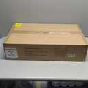 VVW 21.6 Inch Bamboo Shower Bench Seat Chair Stool with Arms for Inside Shower, Heavy Duty Spa Bath Chair with 2 Movable Hooks, Non-Slip Feet for Bathroom Accessories (Black)