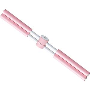 Yoga Stick - 59.6 inches Back Stretcher for Women, Neck Hump Equipment with Ergonomic Support, Portable Corrector for Travel, Home, Daily Use, Sitting Exercise Comfort (Pink)