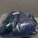 Estelar Textiler Navy Blue and Sage Green Ombre Blackout Curtains 84 Inch Length 2 Panels Set,Thermal Insulated Gradient Drapes for Bedroom,Full Room Darkening Grommet Curtains for Living Room,52Wx84L