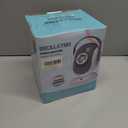 Joyfuture Automatic Bubble Machine, Black Bubbles Blower for Kids, Toddlers - 360 Rotation, 75 Adjustment, with LED Light - Gifts for Boys, Girls, Outdoor, Birthday, Party