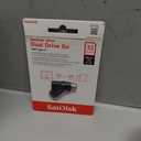 SanDisk 32GB Ultra Dual Drive Go USB Type-C Flash Drive, Black -SDDDC3-032G-GAM46