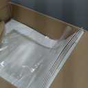 Wowxyz 19x14x4 Inches Cake Boxes 6pcs Rectangle Half Sheet 1/2 Sheet Bakery Boxes with Window - Donuts, Pastry Baking Cake, Pie White Cardboard Treat Packaging