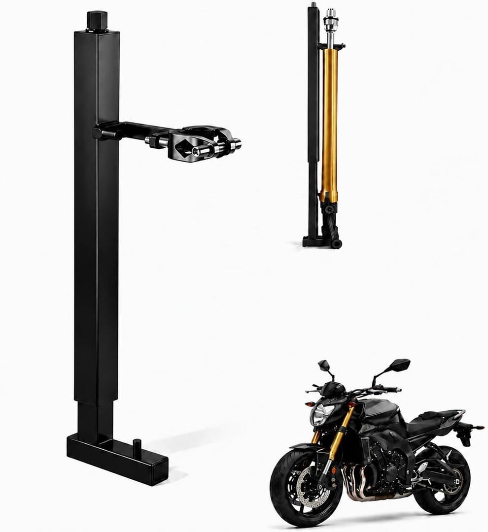 TFSC 01 Motorcycle Fork Spring Compressor Tool Kit
Carbon Steel Fork Coil Compression Kit for Sport and Road Racing Motorcycles with Telescopic Forks