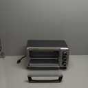 BLACK+DECKER 4-Slice Toaster Oven, Even Toast, 4 Cooking Functions Bake, Broil, Toast and Keep Warm, Removable Crumb Tray, Timer