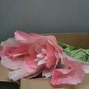 Large Artificial Paper Flowers Decoration, Giant Fake Flower with Standing Base Home Hotel Office Wedding Background Shop Window Display Photography Props Baby Shower Banquet Art Gallery Decor, Pink