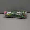 Ivydale Artificial Fake Fall Mums Flowers Plants for Outdoors Indoor Decoration, 12 Bundles Faux Plastic Mix-Colored Daisy Flowers UV Resistant Faux Greenery Bushes Shrubs for Home Porch Patio Garden